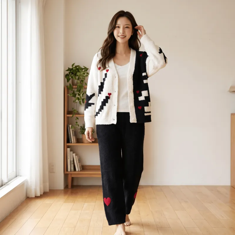 အမျိုးသမီးများအတွက် Fleece Pajamas အမျိုးသမီးများအတွက် Fleece Pajamas